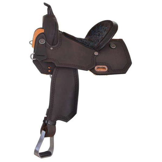 Circle Y High Horse Lindale Barrel Saddle 13", Wide Fit