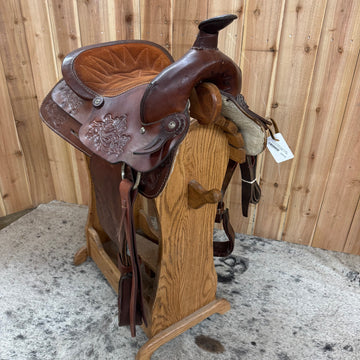 Used Saddle King of Texas Pleasure/Trail Saddle, 15" Seat
