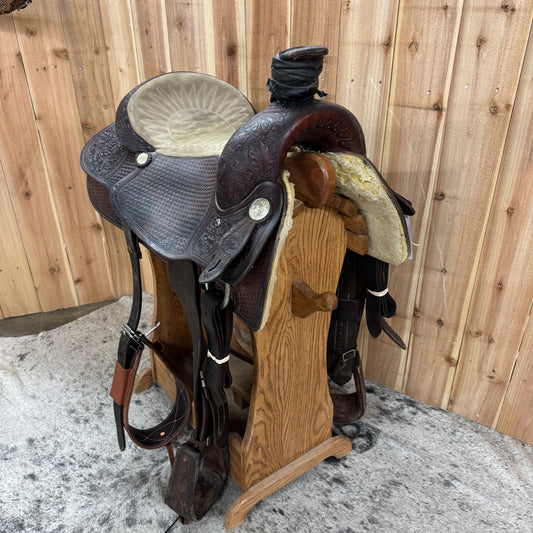 Used Dale Fredrick Saddlesmith Roper Saddle, 16" Seat