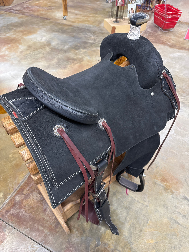 R Bar B Summit Series Roper Saddle, 14.75" Seat