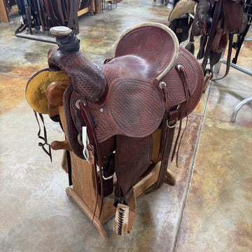 Used Billy Cook 2175 High Country Rancher Saddle, 16" Seat