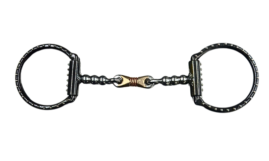 Dutton D-Ring w/Dogbone & Ball Bar Mouthpiece Bit