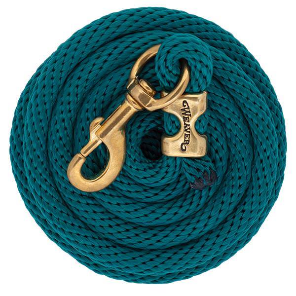 Weaver Poly Lead Rope w/Solid Brass 225 Snap