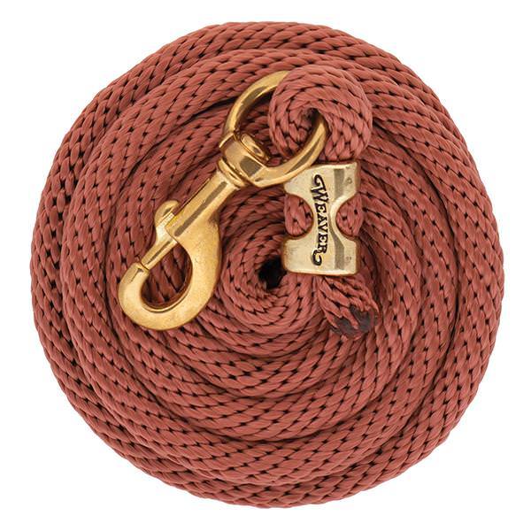Weaver Poly Lead Rope w/Solid Brass 225 Snap