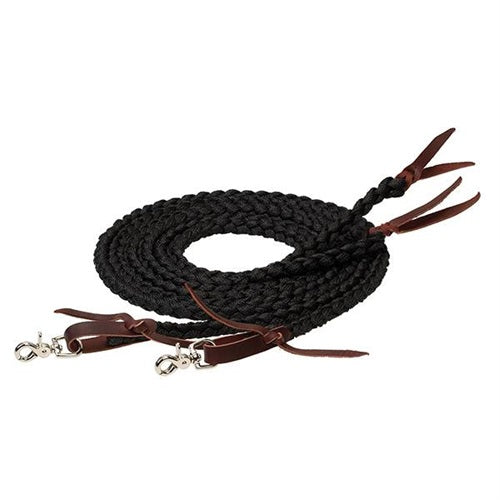 Weaver Braided Split Reins, 1/2"X8'