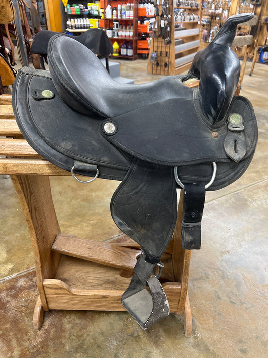 Used Abetta Trail Saddle, 14" Seat