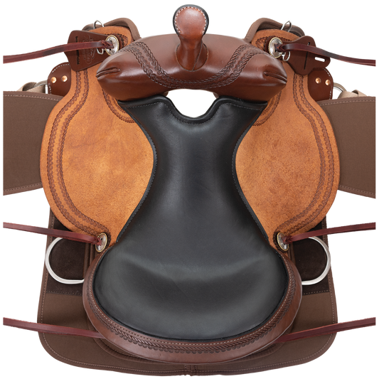 High Horse Sky Meadows Cordura Trail Saddle 15", Wide Fit