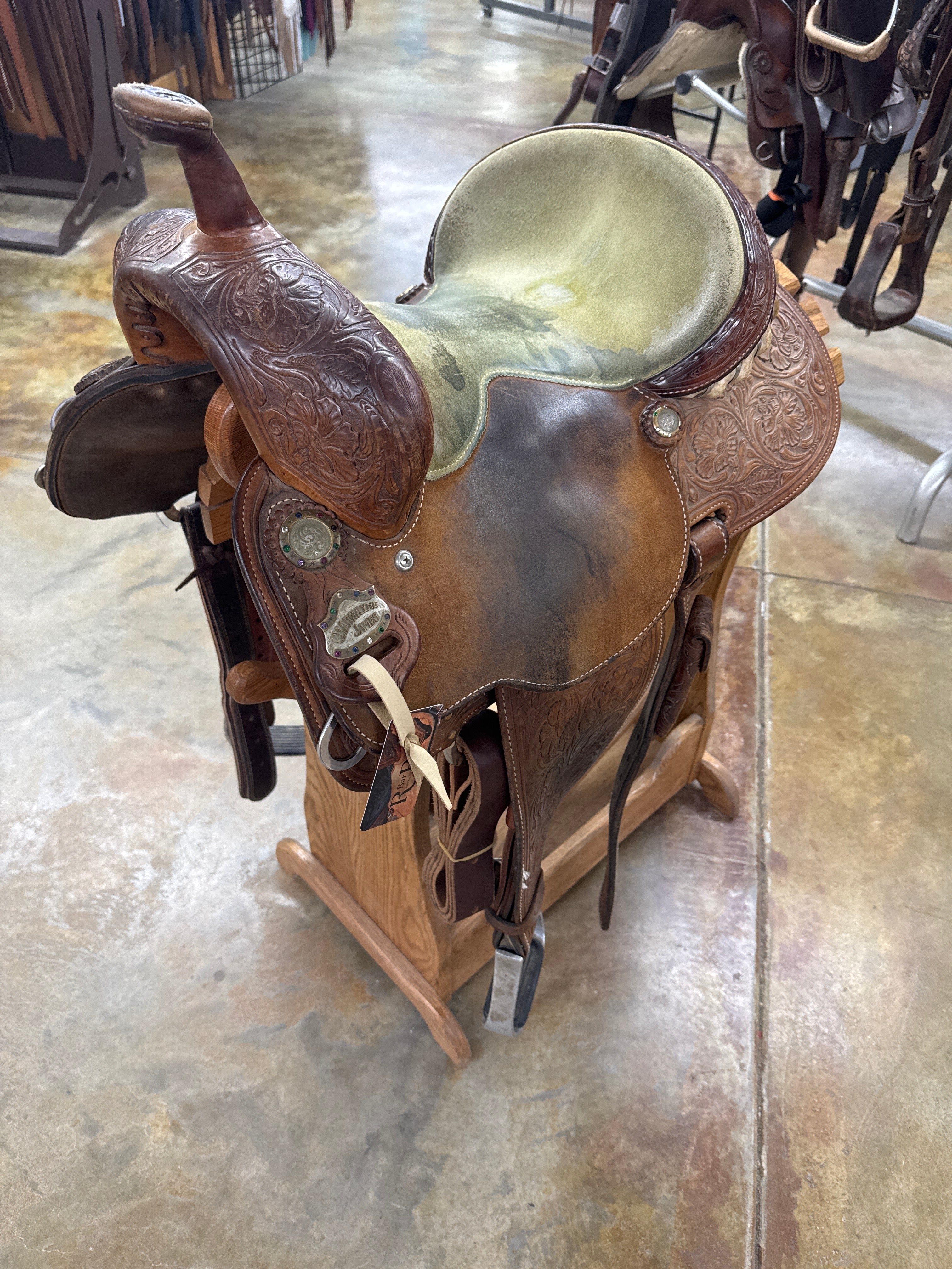 Used Cactus Saddlery Charmayne Jaymes Barrel Racer Saddle, 13