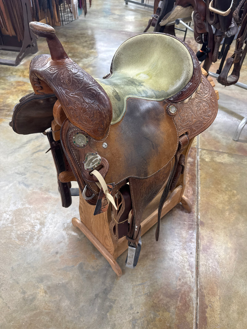 Used Cactus Saddlery Charmayne Jaymes Barrel Racer Saddle, 13" Seat
