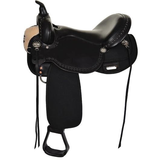 High Horse 6913 Willow Springs Cordura Trail Saddle, 16" Regular Fit