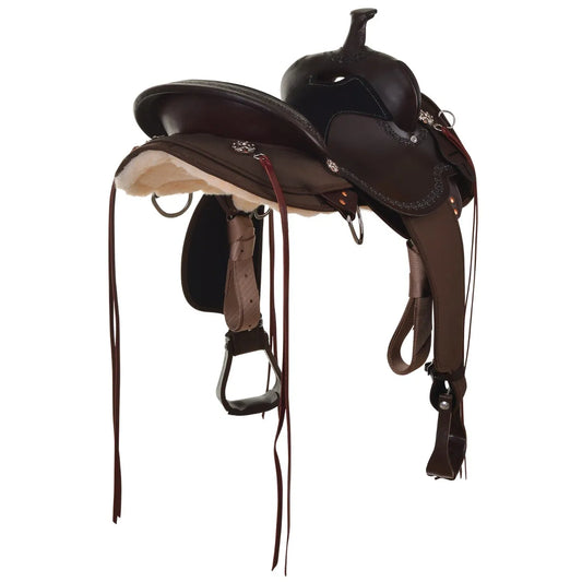 Circle Y High Horse 6914 Daisetta Cordura Trail Saddle, 15", Wide Fit
