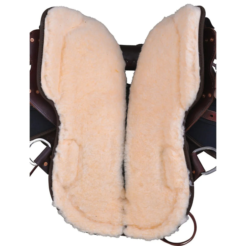 Circle Y High Horse 6918 Rosebud Cordura Trail Saddle, 16", Extra Wide Fit