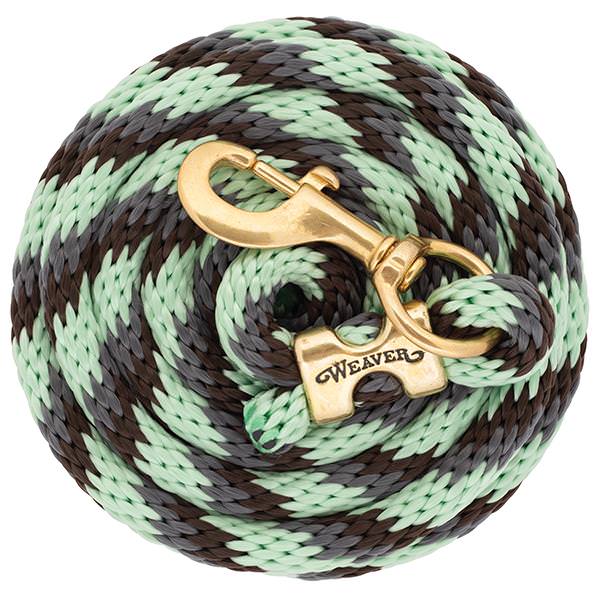 Weaver Poly Lead Rope w/Solid Brass 225 Snap
