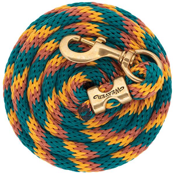 Weaver Poly Lead Rope w/Solid Brass 225 Snap