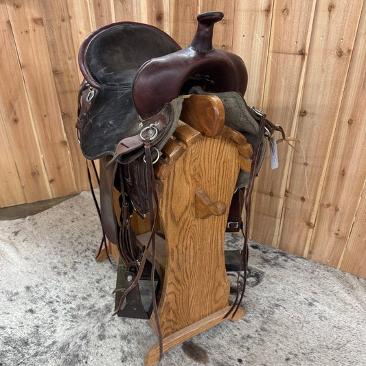 Used Circle Y High Horse Little River Trail Saddle, 16" Seat