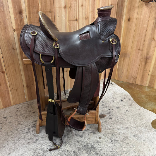 Circle Y Midland Ranch Wade Saddle, 16" Seat (Demo)