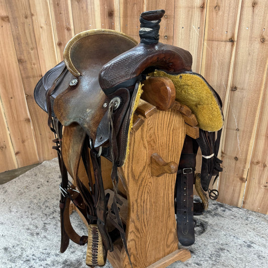 Used SRS Ranch Saddle, 13" Seat