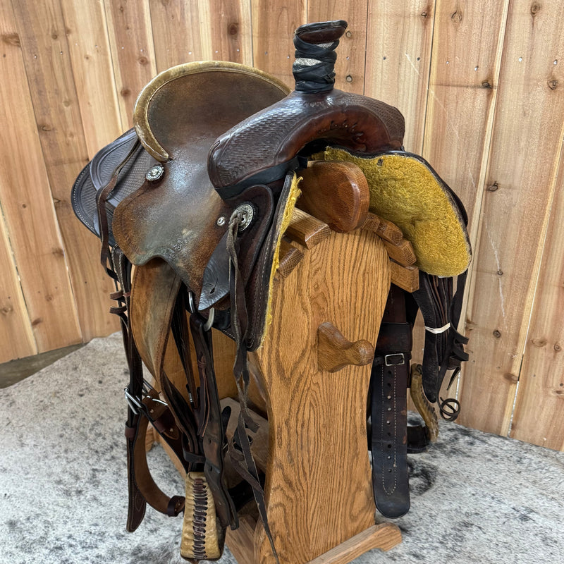 Used SRS Ranch Saddle, 13" Seat