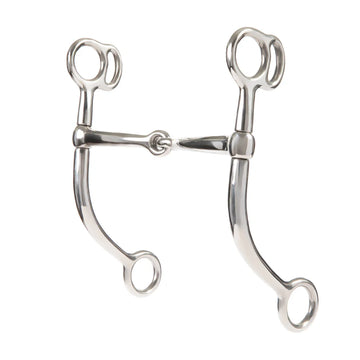 Weaver Draft Bit, 6" Tom Thumb Snaffle Mouth