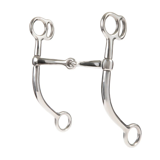 Weaver Draft Bit, 6" Tom Thumb Snaffle Mouth