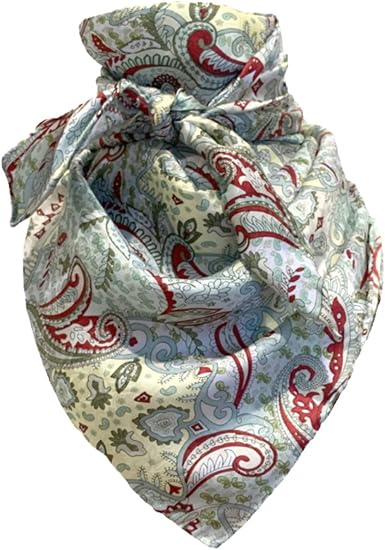 Wyoming Traders Paisley Jacquard Silk Scarf-34.5"