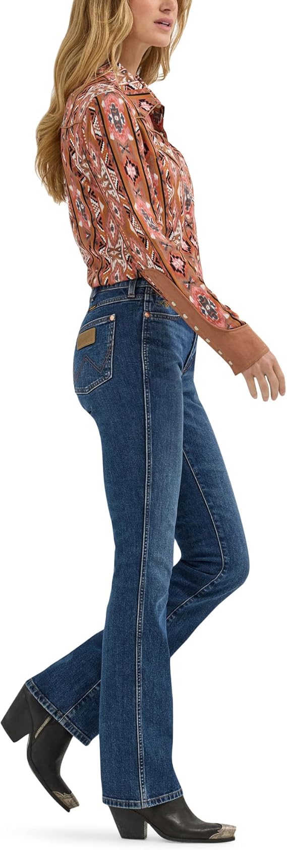 Wrangler X Lainey Wilson Boot Hugger High Rise Jeans