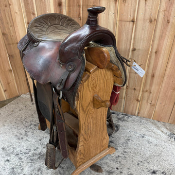 Used Nigro's Western Store Roper, 15.5" Seat