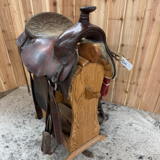 Used Nigro's Western Store Roper, 15.5" Seat