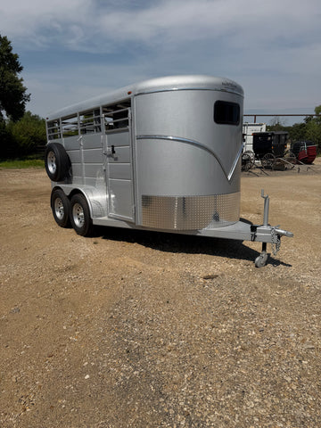14’ Calico Stock Trailer