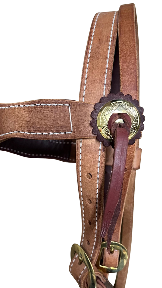 Berlin Custom Leather Old Timer Headstall