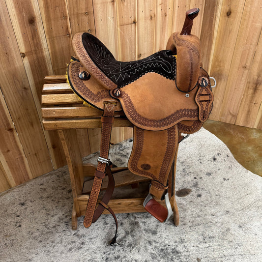 Circle Y Team Camarillo Speedster Saddle, 14.5" Seat (Demo)