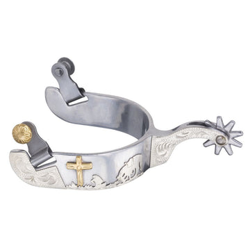 Tough1 Ladies Sweet Iron Praying Cowboy Spurs