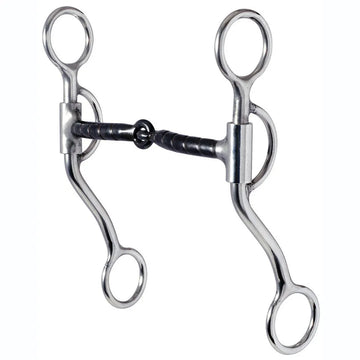 Reinsman 709 Slow 7 Ribbon Snaffle Bit