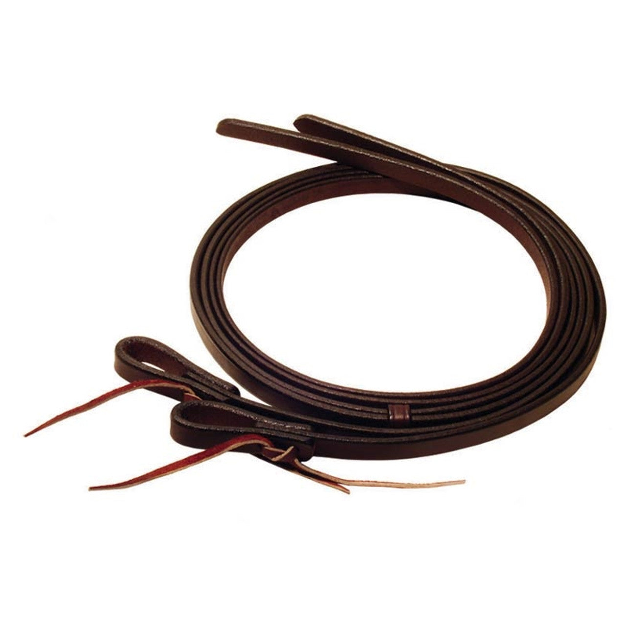 Berlin Leather Dark Oiled Waterloop Reins 5/8"X7'