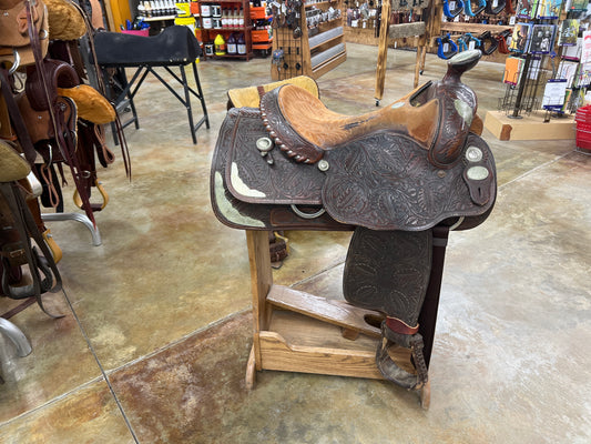Used Billy Cook Maker Pleasure/Trail Saddle, 15" Seat