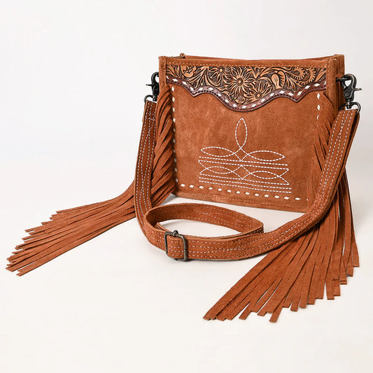 American Darling Genuine Western Suede Crossbody