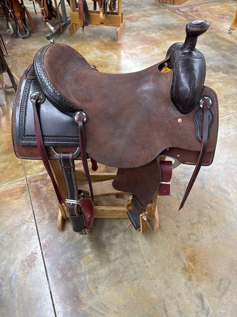 R Bar B Platinum Series Cowhorse/Roper, 16.75"