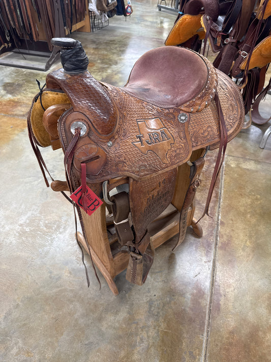 Used Twister All Around/Roper Saddle, 14"
