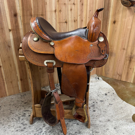 Used Bronco Billys Pleasure/Trail Saddle, 15.5" Seat