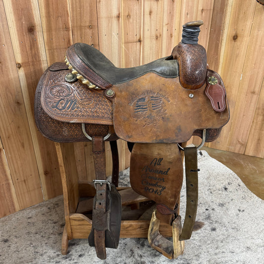 Used R Bar B Trophy Roper, 15" Seat