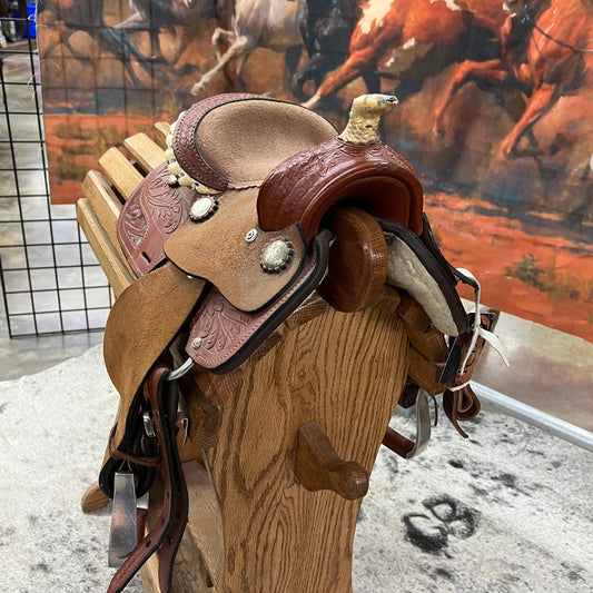 Used Tough 1 Mini Saddle, 7" Seat