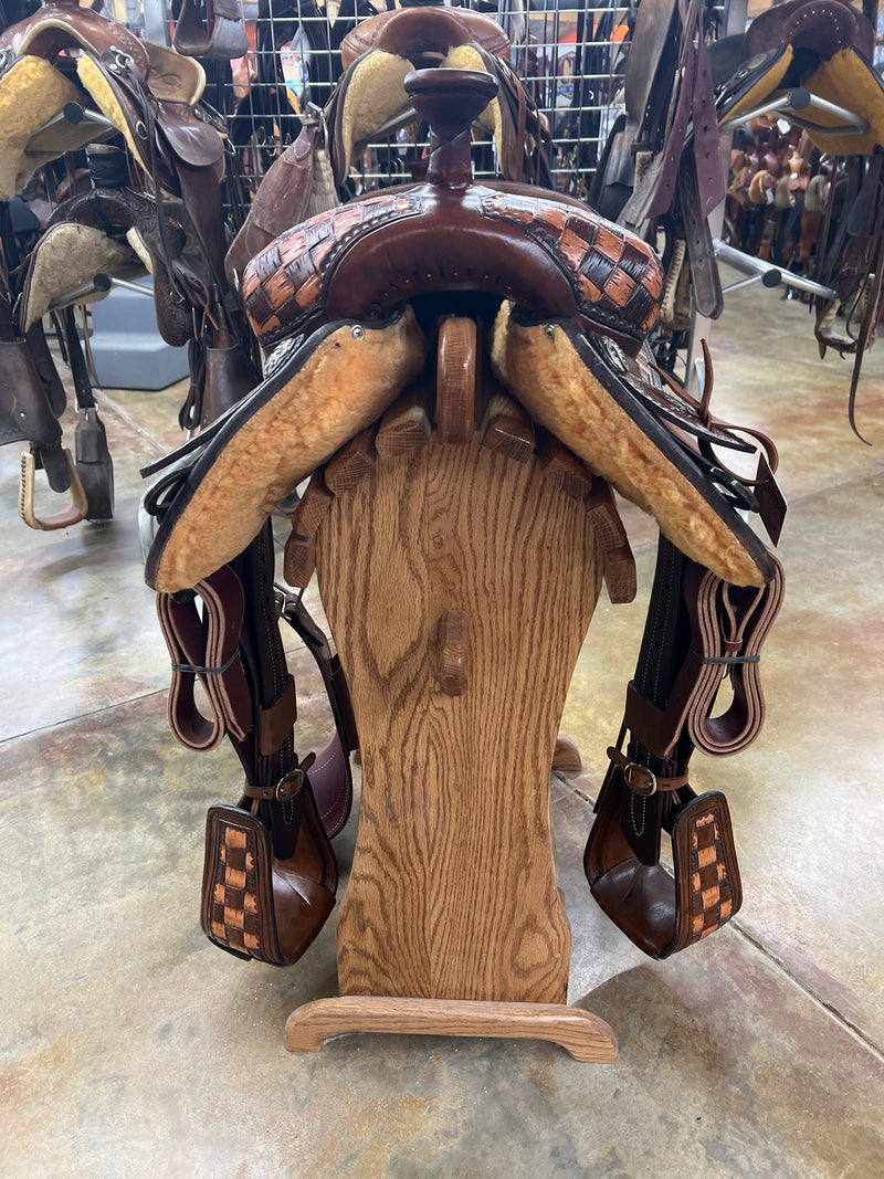 R Bar B Roper Saddle, 14.5" Seat