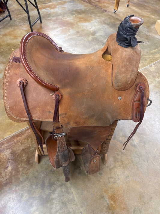 Used Corriente Rancher Saddle, 15" Seat