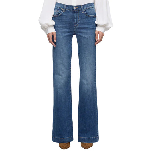 7 for all Mankind Women's Dojo Marsh Trouser Jeans