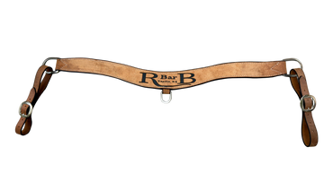 R Bar B Roughout 2-1/2" Steer Tripper Breast Collar