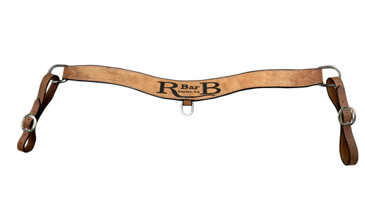 R Bar B Roughout 2-1/2" Steer Tripper Breast Collar