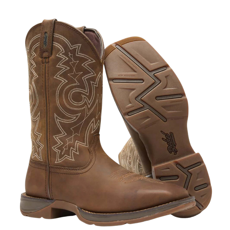 Durango Men's Rebel Steel Toe Pull-On Western Work Boot