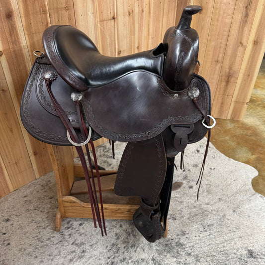 Used Circle Y Alpine Flex2 Trail Saddle, 16" Seat