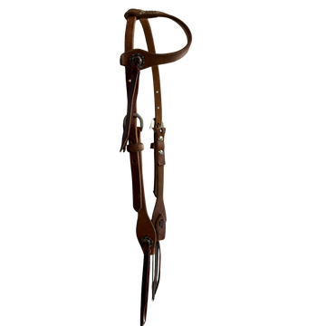 Scott Thomas One Ear Harness Leather Headstall