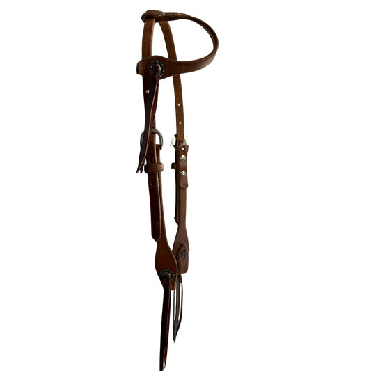 Scott Thomas One Ear Harness Leather Headstall